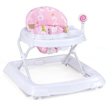Imagem de Andador Bebê HONEY JOY Dobrável - Altura Ajustável com Brinquedos