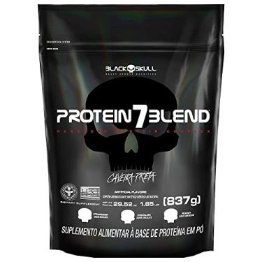 Imagem de Refil Protein 7 Blend Amendoim 837G, Black Skull