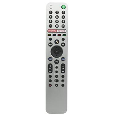 Imagem de Substituição de controle remoto por voz RMF-TX600U para Smart TV LED Sony 4K 8K HD KD-55X750H KD-65X750H XBR-85Z9G XBR-85X950H XBR-55X850G XBR-55X950G XBR-77A9G XBR-55A9G KD-55A9G 75 x 75 0H XBR-65A9G