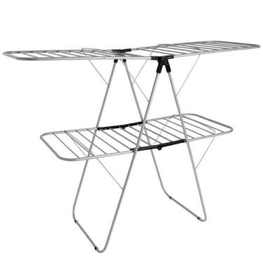 Imagem de Varal de Chão em Aço 1,59m x 59cm x 1,25m 006202 MOR