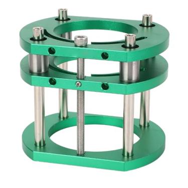 Imagem de Base do de Elevação do Roteador, Liga de Alumínio e Material de Aço Inoxidável, Golpe de Elevação Máxima de 51 Mm, Elevação Manual Com Manivela de Manivela para Roteadores 64-66mm