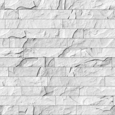 Imagem de Papel De Parede Adesivo Lavável Infantil Nuvem Branca Cinza Azul Efeit