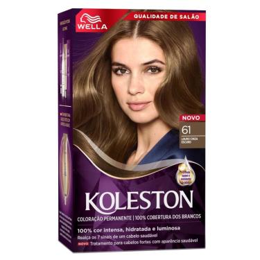 Imagem de Tinta de Cabelo Koleston 61 Louro Cinza Escuro