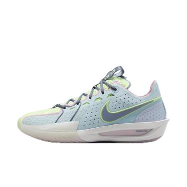 Imagem de Nike Tênis de basquete G.T. Cut 3 (DV2913-401, azul gelo/mandarim brilhante/ardósia cinza), Azul gelo/mandarim brilhante/ardósia cinza, 41