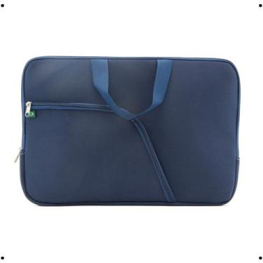 Imagem de Pasta Case Preta Capa Notebook Com Bolso 14/15/17 Polegadas Bolsa Resi