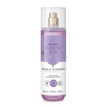 Imagem de Body Splash Desodorante Colônia Cuide-se Bem Rosa e Algodão 200ml - Ob