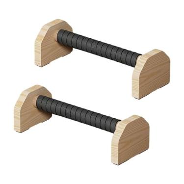 Imagem de UGPLM 2pcs push up bar parallettes bar estável pushup lida, 30cm