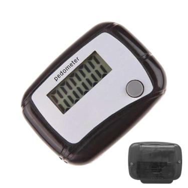 Imagem de Pedômetro de Bolso - Contador de Quilômetros para Caminhada | Pedômetro Digital Com LCD Monitor De Metas Diárias Para Esportes Viagens Natação Treinos Indoor Caminhadas Ao Ar Livre