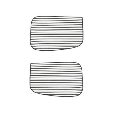 Imagem de Protetor de Farol para Mercedes-Benz Axor - Preto - Fabbof