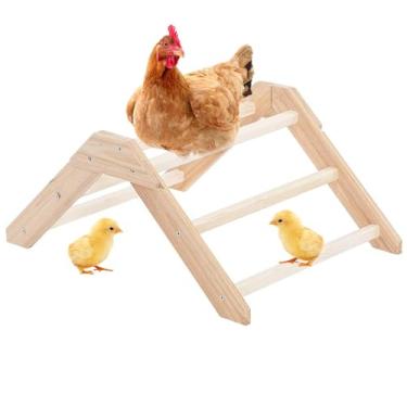 Imagem de Poleiro Para Pintinhos Em Criadeira - Plataforma De Treinamento Em Para Frangos,Suporte Multifuncional Para Aves, Papagaios, Hamsters E Pequenos Animais