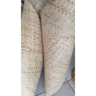 Imagem de Esteira de palha natural - Loja do Hippie