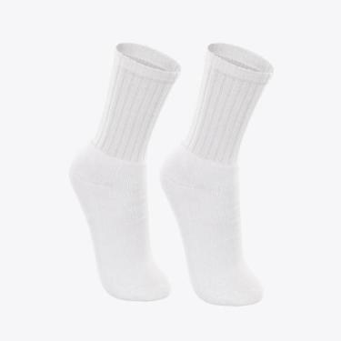 Imagem de Meia Lupo Masculina Cano Longo 03240-023, Branco, M