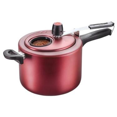 Imagem de Panela de Pressão Antiaderente com Visor Externo na Tampa 4,5 Litros M