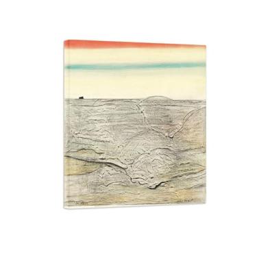 Imagem de Pinturas Famosas Arte Parede-Imagens em Tela-Sea 2-Pôster e Impressões para Sala de Estar Quarto Casa 20x25cm8x10in Tela Embrulhada