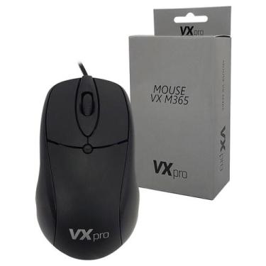 Imagem de Mouse Usb Vxpro, Preto - Vxm365 - Vx Pro