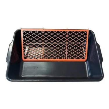 Imagem de Caçamba Bandeja Pintura 20l + Grelha Para Rolo Duplo - Compel