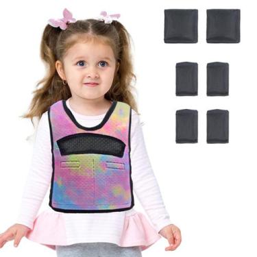 Imagem de Colete de compressão oboist Rainbow Weighted Kids 2-4 anos
