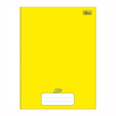 Imagem de Caderno brochurão capa dura 1X1 48fls D mais Amarelo Tilibra