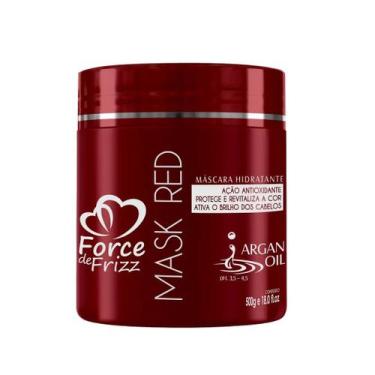 Imagem de Máscara Hidratante Capilar Tonalizante Vermelho Red Force de Frizz 500