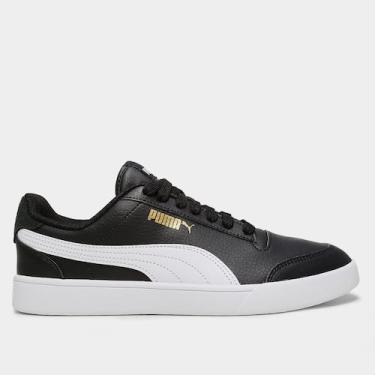 Imagem de Tênis Puma Shuffle, Preto, Branco, 42