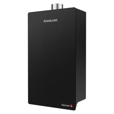 Imagem de Aquecedor de água a gás sem tanque de propano, GASLAND CE422LP até 4,7 GPM 110.000 BTU Instalação interna instantânea residencial propano sob demanda aquecedor de água quente sem tanque