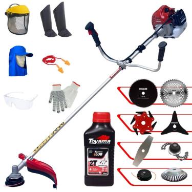 Imagem de Roçadeira Bcj431l 43cc 1,7hp 8 Em 1 + Epi + Óleo Toyama 2t