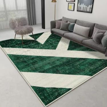 Imagem de Tapete geométrico ruglarge | Tamanho personalizado para sofá de sala de estar e decoração de quarto (160 x 200 cm (62 x 78 pol.) / zy-250802014560)