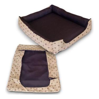 Imagem de Cama De Cachorro Cama Para Pets Grandes+capa Extra 70x80cm - VL Enxova