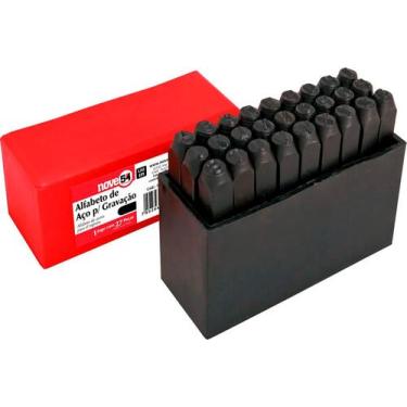 Imagem de Alfabeto De Aço Para Gravação 5 mm - NOVE 54