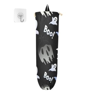 Imagem de xigua Suporte de plástico para saco de plástico de desenho animado com cordão, pacote com 2, bolsa de compras reutilizável, decoração organizadora para bolsas, meias, roupas íntimas e gravatas