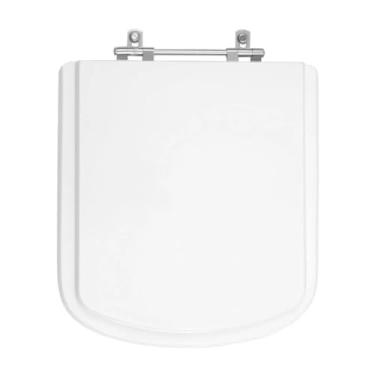 Imagem de Tampa de Vaso Lirio Fiori Branco Mdf Sicmol