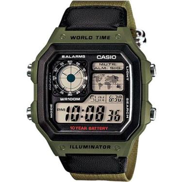 Imagem de Relógio Casio Masculino Standard AE-1200WHB-3BVDF