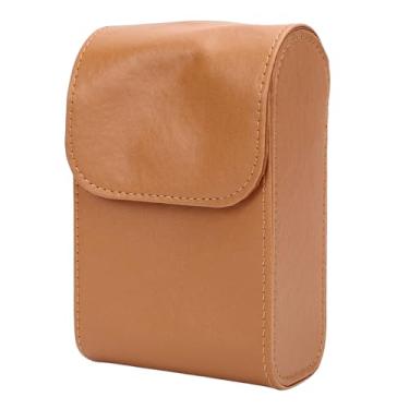 Imagem de Keenso Telêmetro, Bolsa Protetora de Couro PU Com Fecho Magnético e Fivela de Cinto, água para GPS de Golfe e Telêmetros (Marrom escuro)