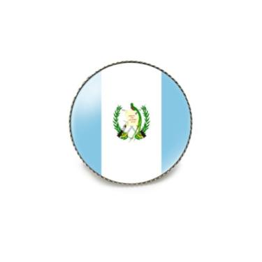 Imagem de EnigmaGlow Emblema de broche de pino único World Most Countries Estados Unidos América e outros países Cruz Amizade Emblema para homens e mulheres, 1.3x0.9inch（33x23mm）, Metal, resina