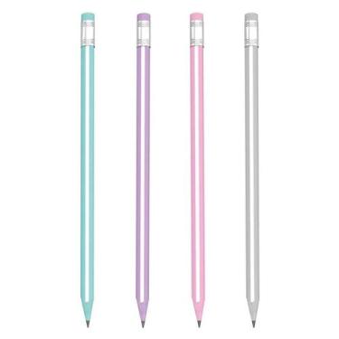 Imagem de Lápis HB BPX CIS - Corpo Triangular com Borracha, Azul