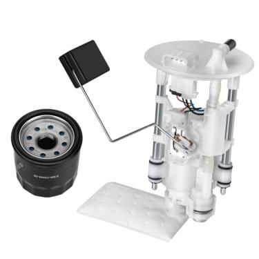 Imagem de JAVIK Conjunto de bomba de combustível e filtro de óleo para Yamaha G-rizzly 700 550 2007-2015 Viking 700 2014-2021 W-olverine X4 85 70 2016-2020 YFM700 YFM550 YXM700 YXC700 0 YXEE 70 YXE85 O.E.M# 47