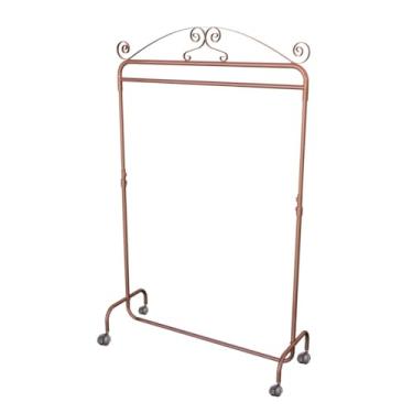 Imagem de Arara Desfile Vintage Com Rodinhas 1,20m (ROSE)