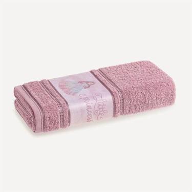 Imagem de Toalha de Banho Infantil Princesinha - Karsten, LAVANDA