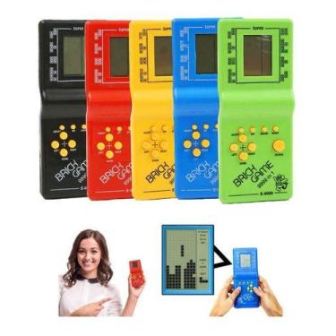 Imagem de Mini Game Retrô Brick Game Portátil 9999 Jogos In 1 Nostalgia Diversão