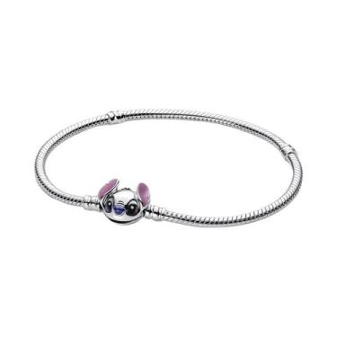 Imagem de Pulseira De Moda Em Prata 925 Disney Mickey Kitty Spider-Man DIY Joias