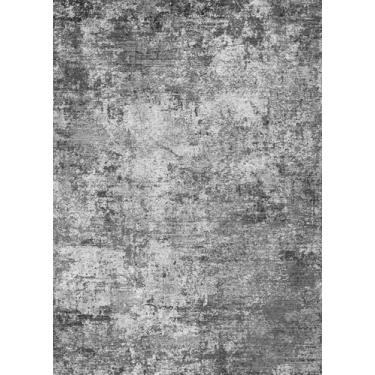 Imagem de YOUFORTONG Tapete de corredor lavável 5 x 18: tapetes de cozinha abstratos modernos antiderrapantes de pelo baixo tapete de entrada macio e fino resistente a manchas tapete de decoração de chão para