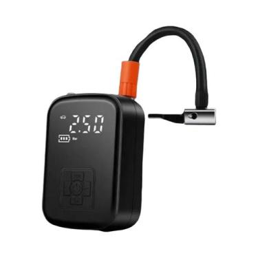 Imagem de Bomba De Ar Digital Portátil Sem Fio Para Inflar Pneus De Carro, Moto,