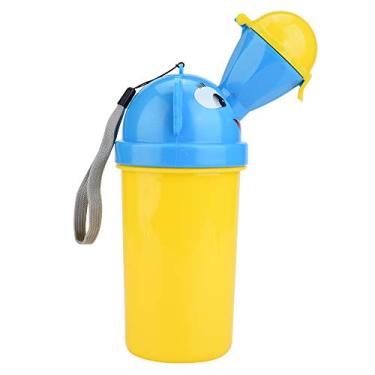 Imagem de Generic Urinol Portátil Potty bebê Criança Banheiro de Emergência para Criança Atualizar Carro Acampamento para Viajar Amarelo Abs (Estilo príncipe)