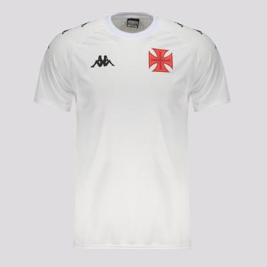 Imagem de Camisa Kappa Vasco Supporter Element Branca-Masculino
