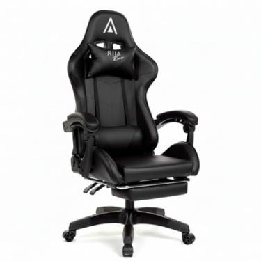 Imagem de Cadeira Gamer Rija Alpha Ergonômica Escritorio Preto