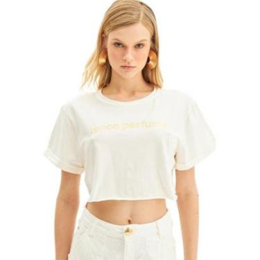 Imagem de Camiseta Cropped Lança Perfume Logo Feminino-Feminino