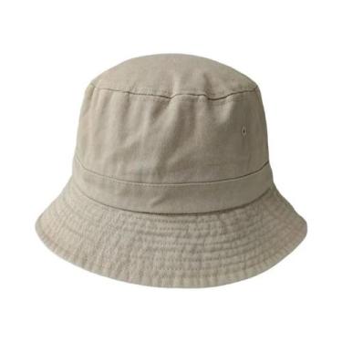 Imagem de Chapéu Bucket De Algodão Coreano plus Size Com Efeito Lavado Para Home