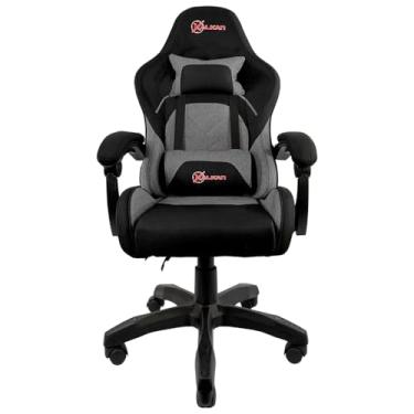 Imagem de Cadeira Gamer Kalkan Astri Eclipse (Preto e Cinza)
