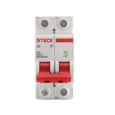 Imagem de Disjuntor Din 2p 32a 3ka 230v Ca Curva C Steck