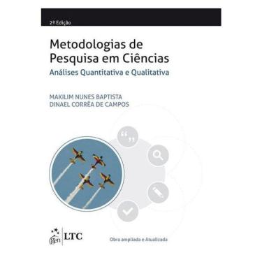 Imagem de Metodologias De Pesquisa Em Ciências: Análise Quantitativa E Qualitativa
